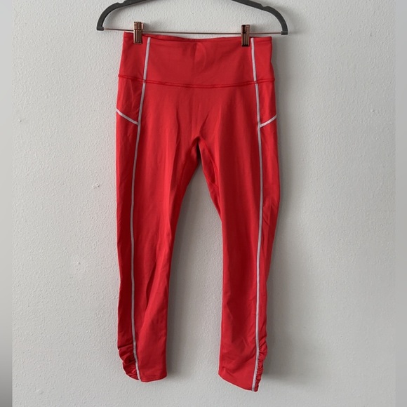 FP Movement You’re A Peach leggings Tango size M - Picture 2 of 16